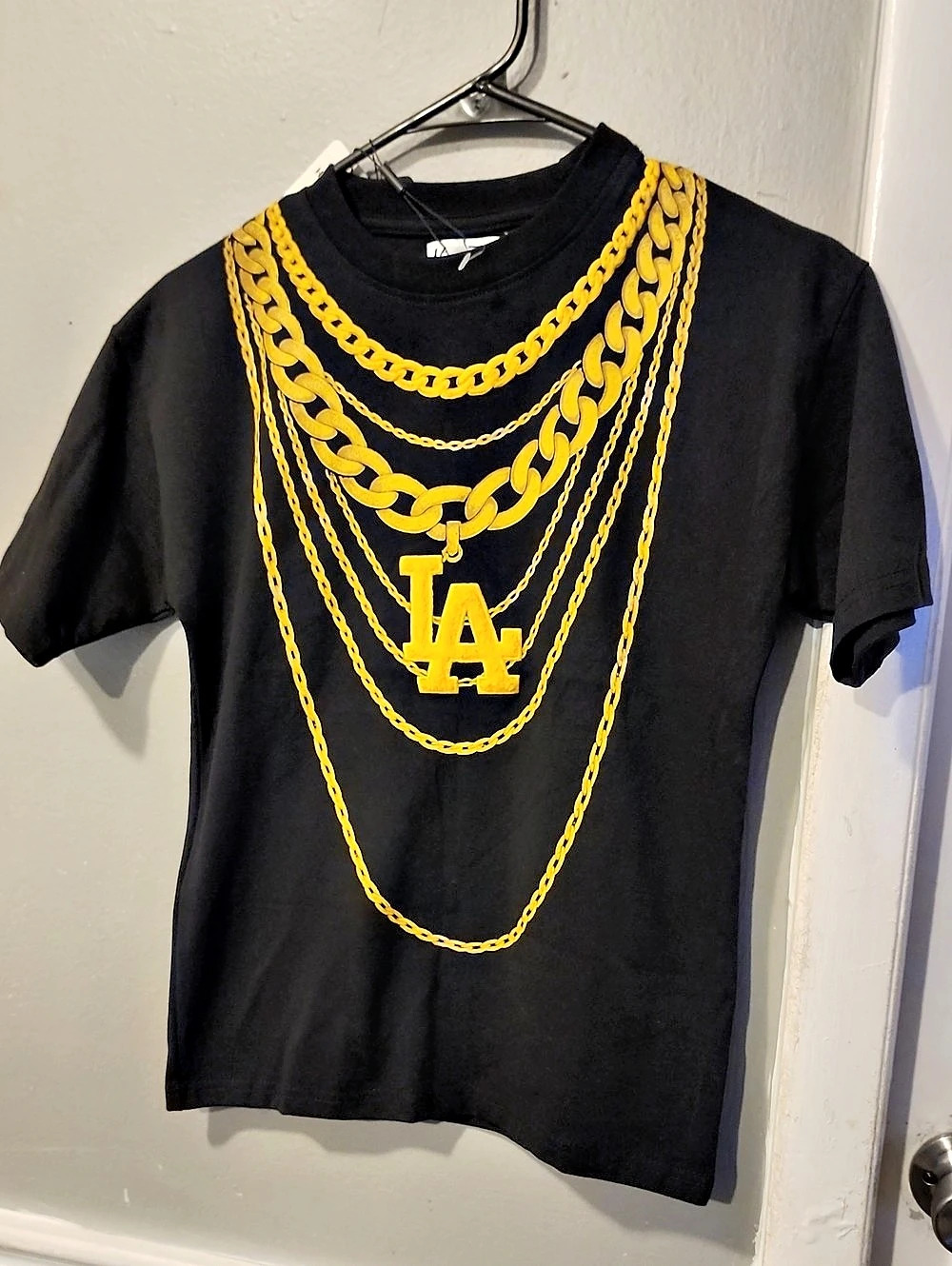 JAQWIN Chain Graphic Tee Size 10/12 NWT